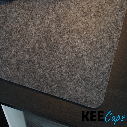 Grey Large XXL Wool Felt Premium Mousepad/Deskmat (47.25x15.75)